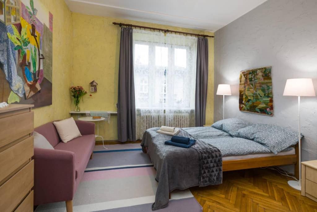 Ferienwohnung Krowoderska 28 Romantic Studio Krakau Exterior foto