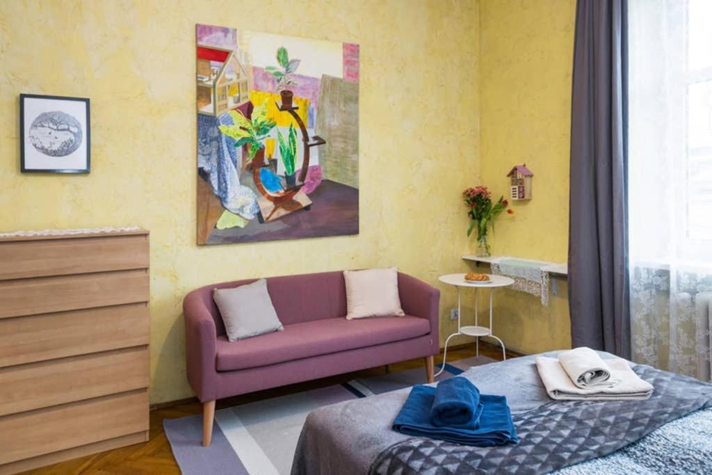 Ferienwohnung Krowoderska 28 Romantic Studio Krakau Exterior foto